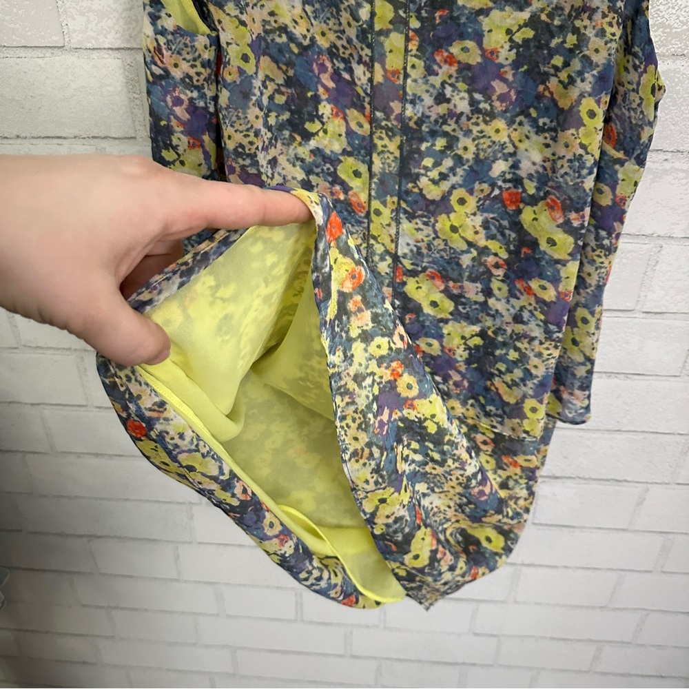CABI Positano Flowered Layered Tunic Tank Top - Picture 7 of 11
